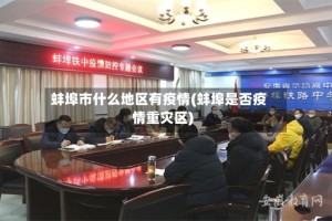 蚌埠市什么地区有疫情(蚌埠是否疫情重灾区)