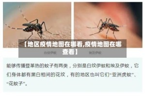 【地区疫情地图在哪看,疫情地图在哪查看】