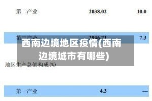 西南边境地区疫情(西南边境城市有哪些)