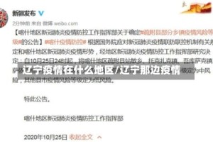 辽宁疫情在什么地区/辽宁那边疫情