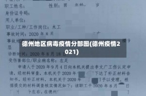 德州地区病毒疫情分部图(德州疫情2021)