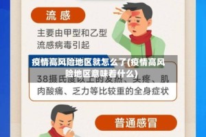疫情高风险地区就怎么了(疫情高风险地区意味着什么)