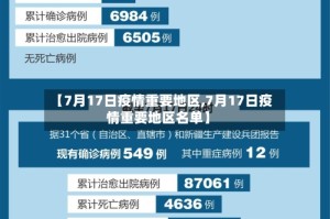 【7月17日疫情重要地区,7月17日疫情重要地区名单】