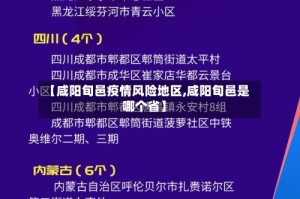 【咸阳旬邑疫情风险地区,咸阳旬邑是哪个省】