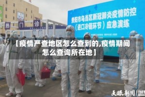 【疫情严查地区怎么查到的,疫情期间怎么查询所在地】