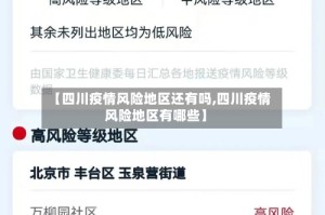 【四川疫情风险地区还有吗,四川疫情风险地区有哪些】