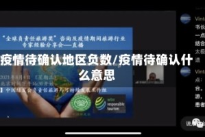 疫情待确认地区负数/疫情待确认什么意思