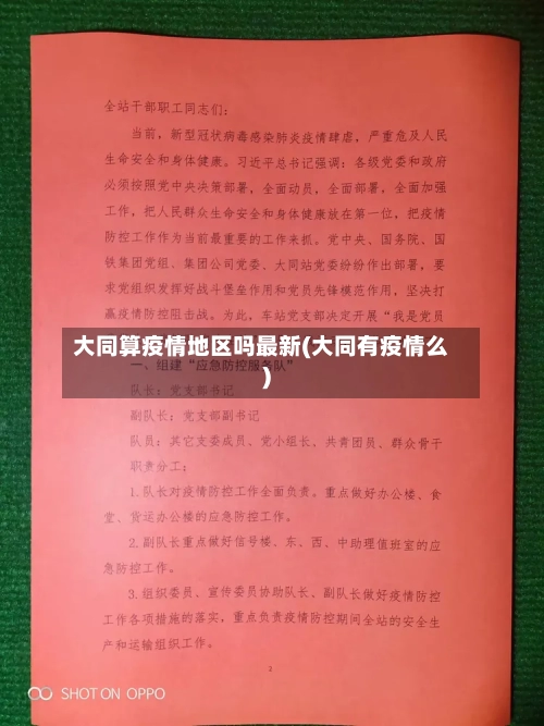 大同算疫情地区吗最新(大同有疫情么)-第1张图片