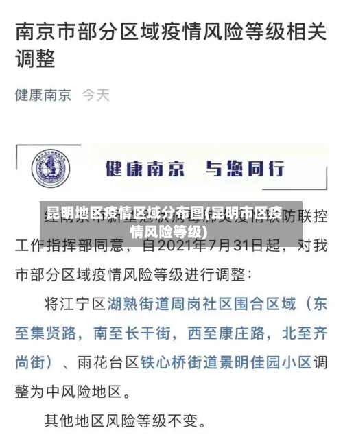 昆明地区疫情区域分布图(昆明市区疫情风险等级)-第2张图片