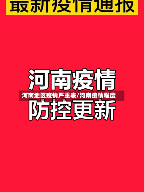 河南地区疫情严重表/河南疫情程度-第1张图片