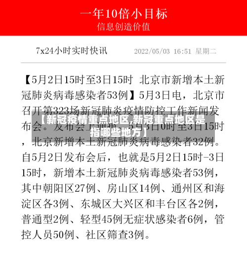 【新冠疫情重点地区,新冠重点地区是指哪些地方】-第1张图片