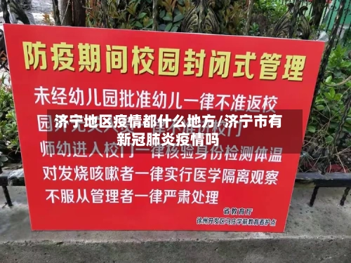 济宁地区疫情都什么地方/济宁市有新冠肺炎疫情吗-第3张图片