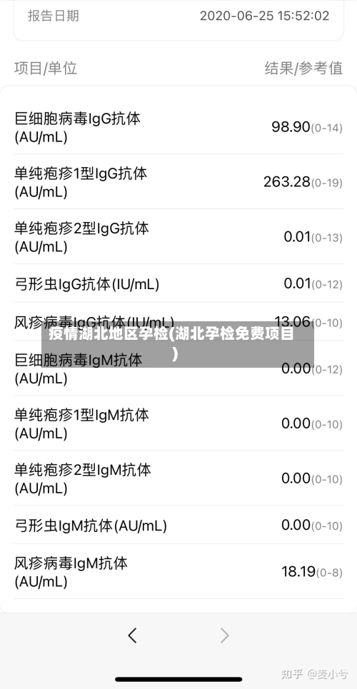 疫情湖北地区孕检(湖北孕检免费项目)-第2张图片
