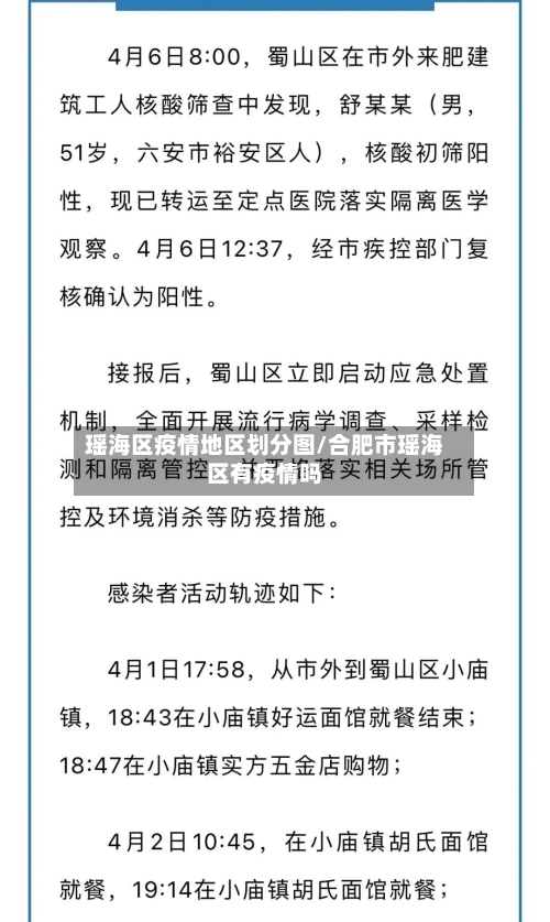 瑶海区疫情地区划分图/合肥市瑶海区有疫情吗-第2张图片