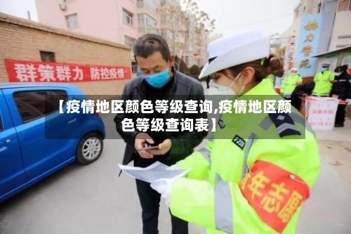【疫情地区颜色等级查询,疫情地区颜色等级查询表】-第1张图片