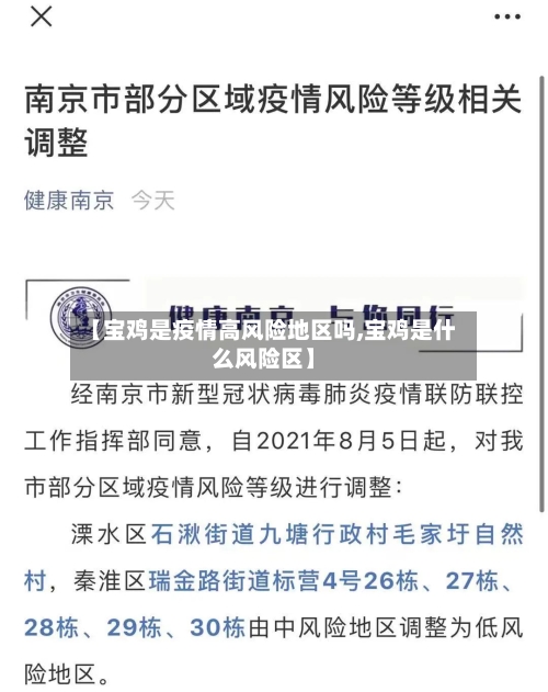 【宝鸡是疫情高风险地区吗,宝鸡是什么风险区】-第1张图片