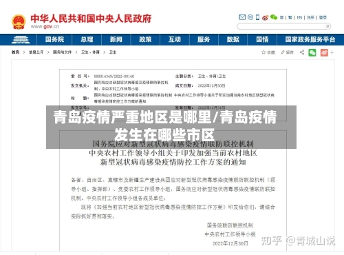 青岛疫情严重地区是哪里/青岛疫情发生在哪些市区-第1张图片