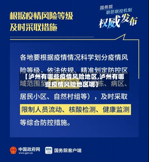 【泸州有哪些疫情风险地区,泸州有哪些疫情风险地区呢】-第1张图片