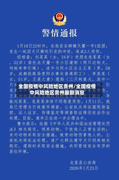 全国疫情中风险地区贵州/全国疫情中风险地区贵州最新消息-第2张图片