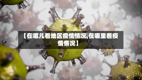 【在哪儿看地区疫情情况,在哪里看疫情情况】-第1张图片