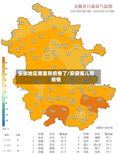 安徽地区哪里有疫情了/安徽哪儿有疫情-第1张图片