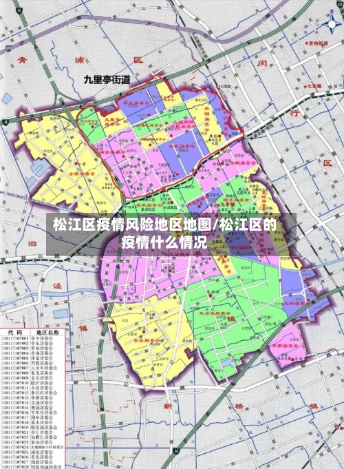 松江区疫情风险地区地图/松江区的疫情什么情况-第1张图片