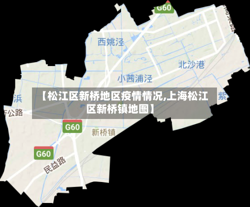 【松江区新桥地区疫情情况,上海松江区新桥镇地图】-第1张图片
