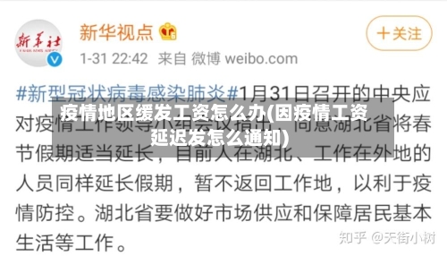 疫情地区缓发工资怎么办(因疫情工资延迟发怎么通知)-第2张图片