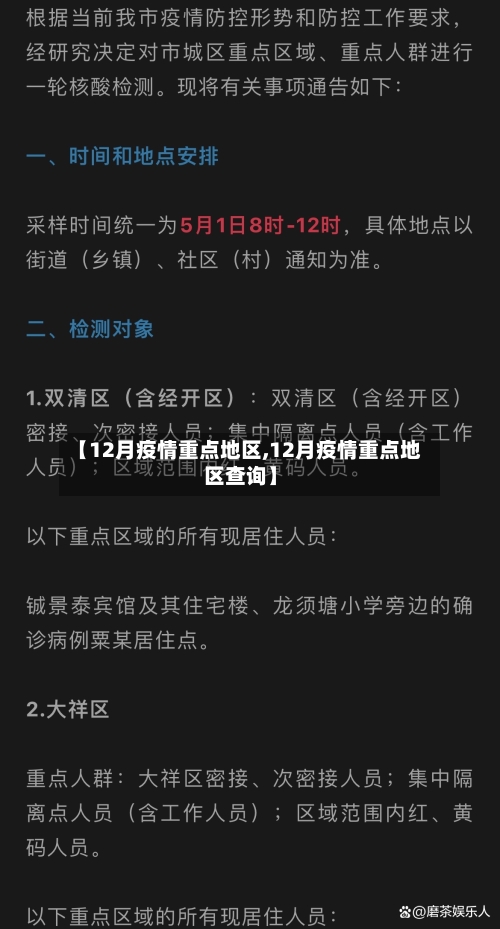 【12月疫情重点地区,12月疫情重点地区查询】-第3张图片