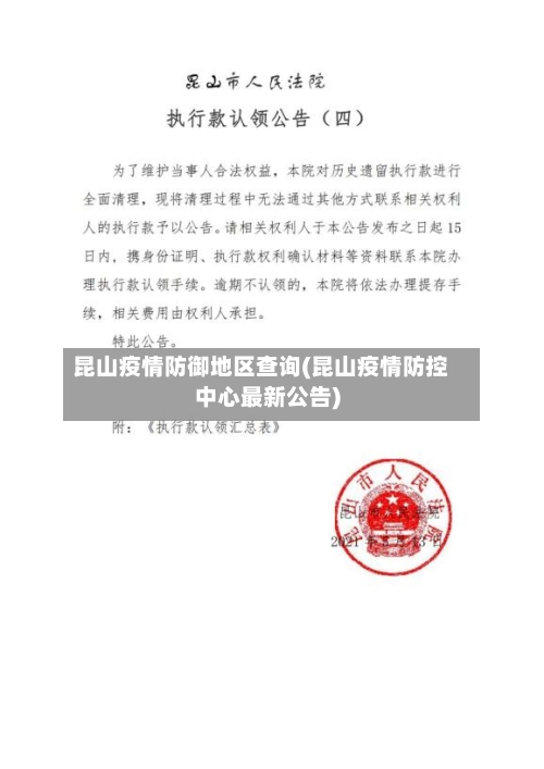 昆山疫情防御地区查询(昆山疫情防控中心最新公告)-第3张图片