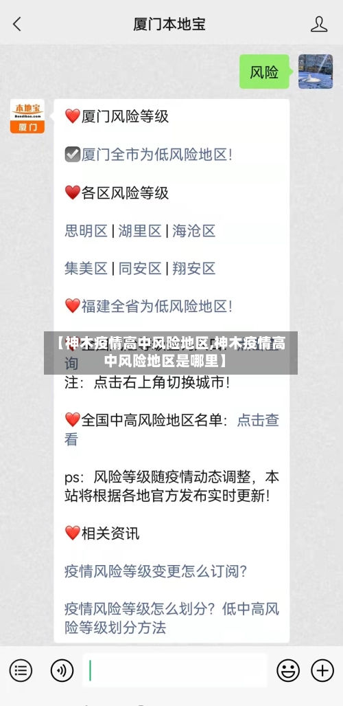 【神木疫情高中风险地区,神木疫情高中风险地区是哪里】-第2张图片